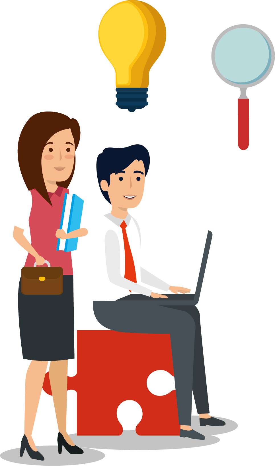 Ilustración de servicios legales Quickcorp